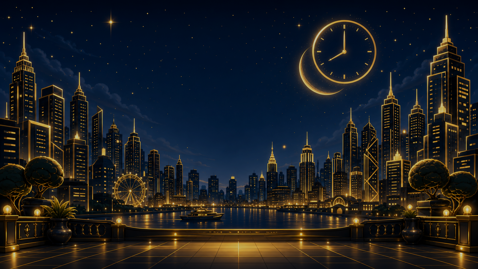 Sleepless City Tycoon background